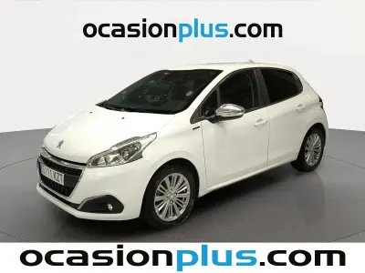 Usado Peugeot 208 Signature Sky 110 CV (80 kW) 2019 Blanco Utilitario