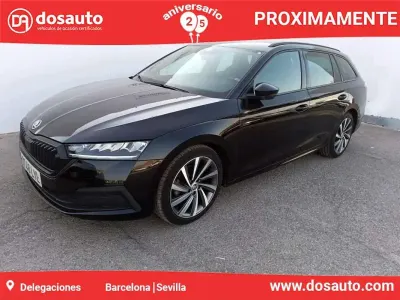 Usado Skoda Octavia Sport 150 CV (110 kW) 2022 Negro Familiar
