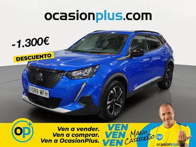Usado Peugeot 2008 Allure 100 CV (73 kW) 2023 Azul SUV