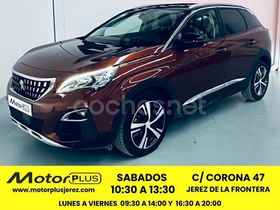 Usado Peugeot 3008 Allure 130 CV (95 kW) 2018 Granate SUV