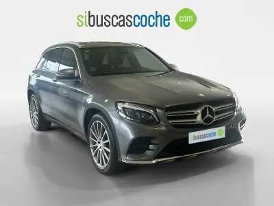Usado Mercedes GLC220 AMG line 170 CV (125 kW) 2015 Gris/plata SUV