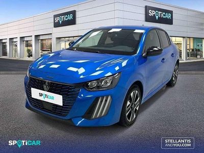 Usado Peugeot 208 Allure 101 CV (74 kW) 2024 Azul Utilitario