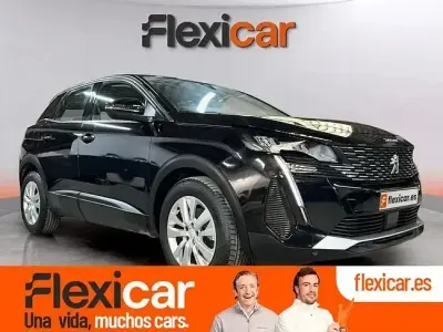 Usado Peugeot 3008 Active 130 CV (95 kW) 2021 Negro SUV