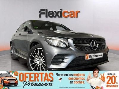 Usado Mercedes GLC220 170 CV (125 kW) 2019 Gris / plata Coupe