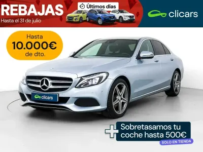 Usado Mercedes C220 170 CV (125 kW) 2017 Gris Berlina