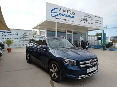 Usado Mercedes GLB200 150 CV (110 kW) 2021 Azul SUV