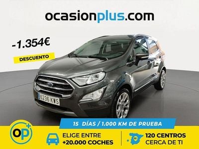 Usado Ford Ecosport Titanium 125 CV (91 kW) 2019 Gris SUV