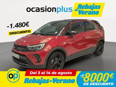 Usado Opel Crossland GS Line 110 CV (80 kW) 2022 Rojo SUV