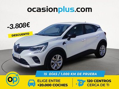 Blanco Usado 2022 Renault Captur Intens SUV | 15.490 € (Precio justo)
