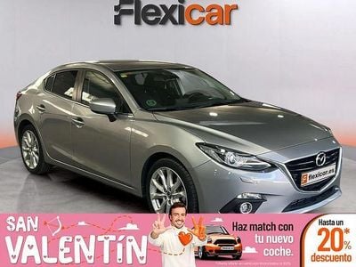 Usado Mazda 3 Style 150 CV (110 kW) 2016 Gris Berlina