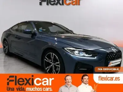Usado BMW 420 190 CV (139 kW) 2021 Azul Coupe