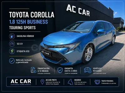 Usado Toyota Corolla Business Edition 122 CV (89 kW) 2019 Azul Familiar