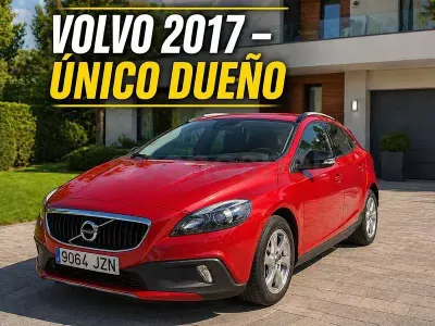 Begagnad Volvo V40 CC 120 HK (88 kW) 2017 Röd Kombi