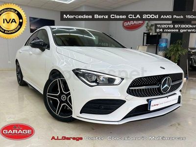 Usado Mercedes CLA200 150 CV (110 kW) 2020 Blanco Berlina