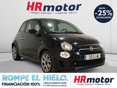 Usado Fiat 500 Connect 70 CV (51 kW) 2021 Negro Utilitario