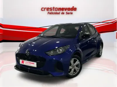Ny Mazda 2 Exclusive-Line 116 HK (85 kW) 2025 Blå Halvkombi