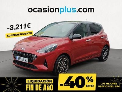 Rojo Usado 2021 Hyundai i10 Utilitario | 12.700 € (Precio justo)