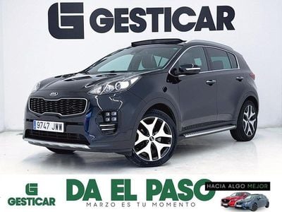 Brugt Kia Sportage GT-Line 136 HK (100 kW) 2017 Sort SUV