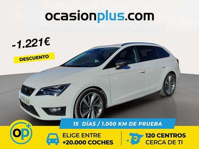 Blanco Usado 2016 Seat Leon FR Monovolumen | 15.269 € (Precio justo)