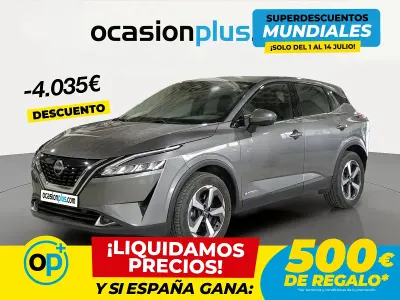 Usado Nissan Qashqai Acenta 190 CV (139 kW) 2024 Gris SUV