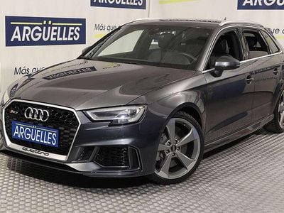 Usado Audi RS3 Sportback Advanced 400 CV (294 kW) 2018 Gris Utilitario