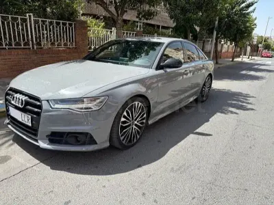Usado Audi A6 S-Line 320 CV (235 kW) 2016 Gris / plata Berlina