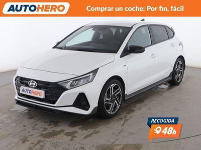 Usado Hyundai i20 N Line 84 CV (61 kW) 2024 Blanco Berlina
