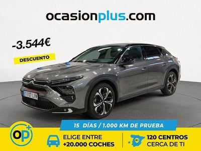 Gris Usado 2022 Citroën C5 X PureTech Familiar | 22.490 € (Precio justo)