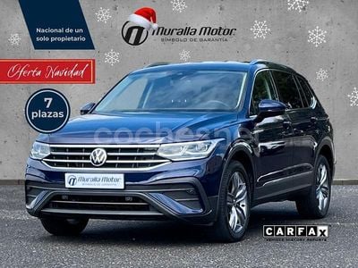 Azul Usado 2022 VW Tiguan Allspace Life SUV | 27.990 € (Precio justo)