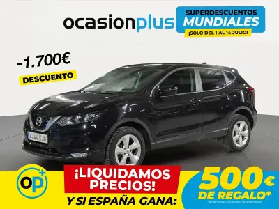 Usado Nissan Qashqai Acenta 115 CV (84 kW) 2018 Negro SUV