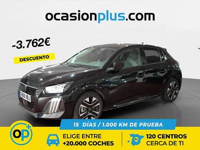 Usado Peugeot 208 Allure 100 CV (73 kW) 2025 Negro Utilitario