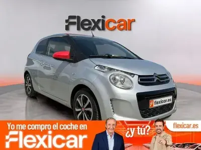 Usado Citroën C1 Feel 82 CV (60 kW) 2018 Gris Utilitario