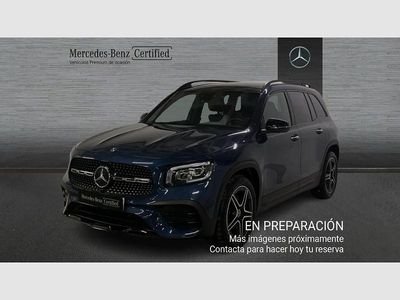 Azul Usado 2021 Mercedes GLB200 AMG line SUV | 34.790 € (Precio justo)
