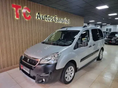 Usado Peugeot Partner Tepee Outdoor 120 CV (88 kW) 2016 Gris / plata Monovolumen
