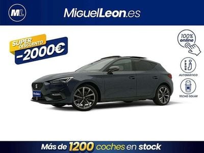 Gris Usado 2021 Seat Leon FR Berlina | 19.985 € (Precio justo)