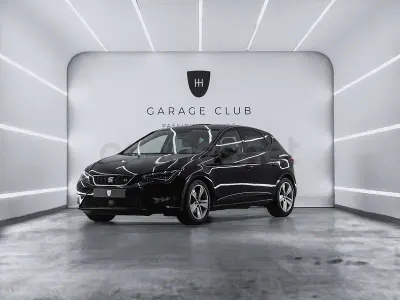 Usado Seat Leon FR 150 CV (110 kW) 2015 Negro Berlina