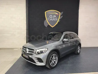 Usado Mercedes GLC250 AMG line 204 CV (150 kW) 2016 Gris / plata SUV