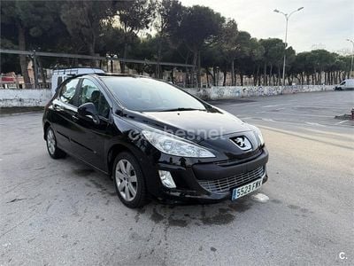 Usado Peugeot 308 Sport 120 CV (88 kW) 2007 Negro Utilitario