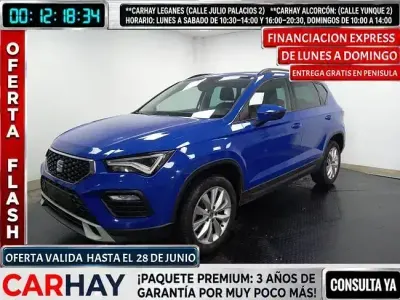 Usado Seat Ateca Style 150 CV (110 kW) 2020 Azul SUV