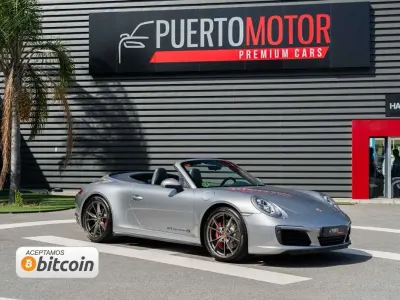 Usado Porsche 911 Carrera 4S Cabriolet 420 CV (308 kW) 2017 Gris Descapotable