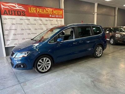 Usado Seat Alhambra Style 177 CV (130 kW) 2015 Azul Monovolumen