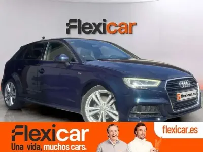 Usado Audi A3 Sportback S-Line 116 CV (85 kW) 2019 Burdeos Utilitario