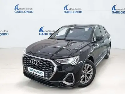 Usado Audi Q5 S-Line 150 CV (110 kW) 2021 Negro SUV