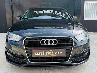 Usado Audi A3 S-Line 150 CV (110 kW) 2014 Negro Berlina