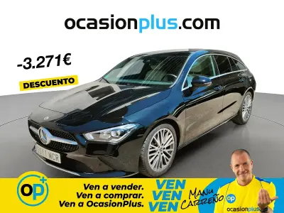 Usado Mercedes CLA220 190 CV (139 kW) 2022 Negro Coupe
