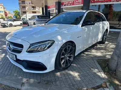 Usado Mercedes C63 AMG 476 CV (350 kW) 2017 Blanco Berlina