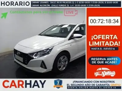 Usado Hyundai i20 101 CV (74 kW) 2021 Blanco Utilitario
