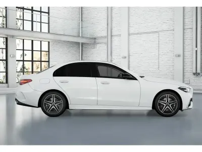 Uusi Mercedes C300e 313 HP (230 kW) 2025 Valkoinen Sedan