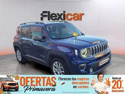 Usado Jeep Renegade Limited 120 CV (88 kW) 2019 Azul SUV