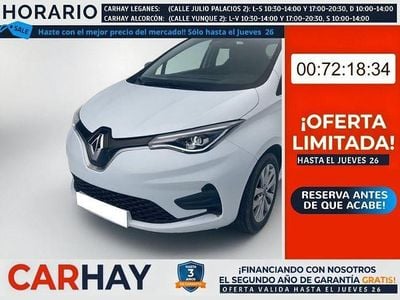 Usado Renault Zoe Intens 80 kW (109 CV) 2021 Blanco Utilitario
